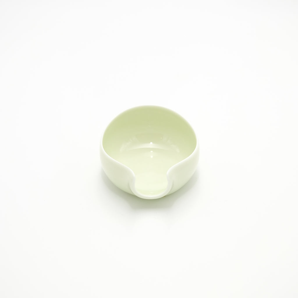 Tea Leaves Display Holder (Green/White)