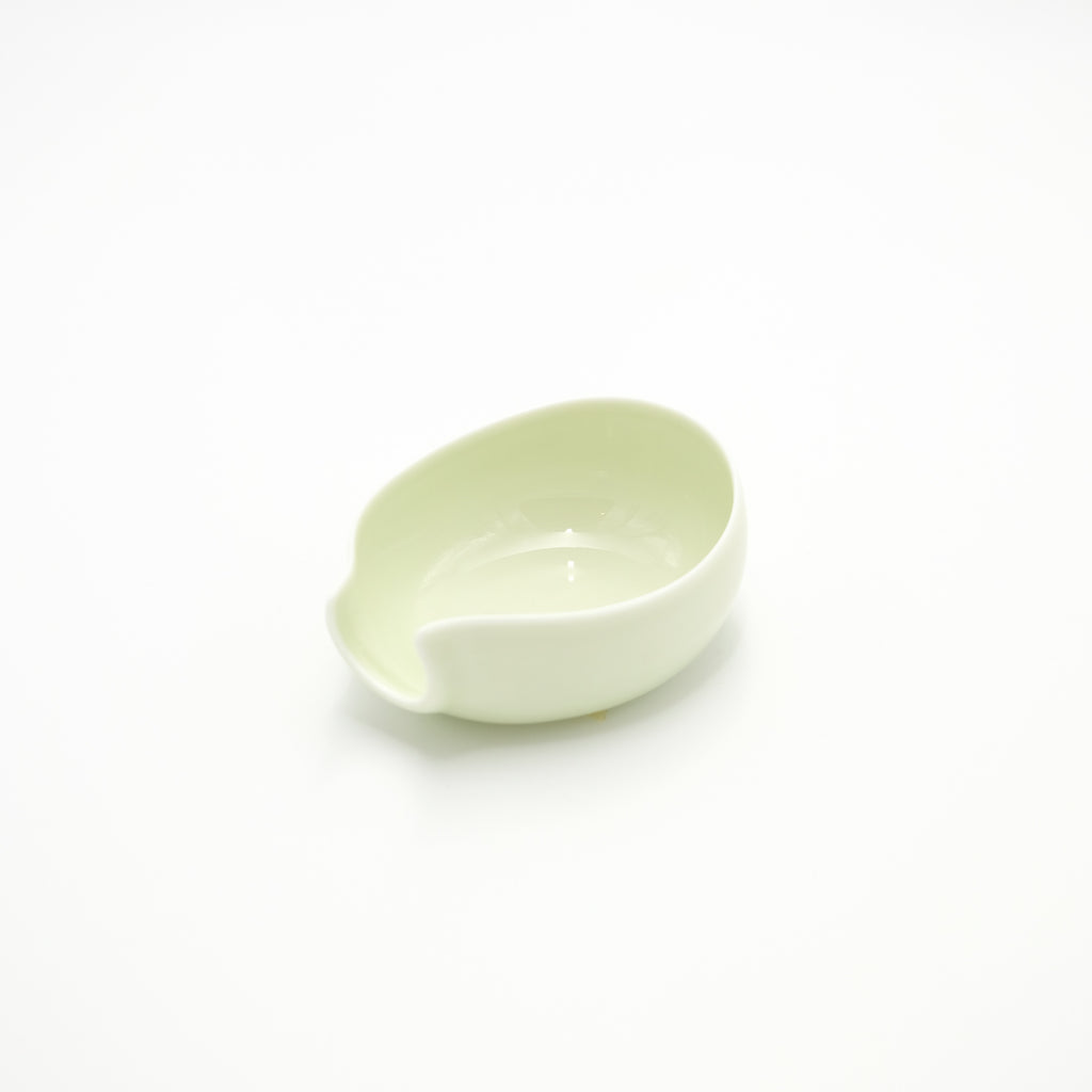 Tea Leaves Display Holder (Green/White)