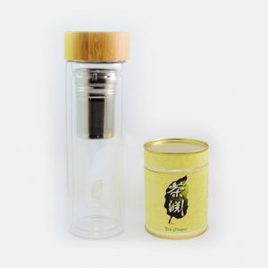 (20% OFF) Glass Infuser + 50g Imperial golden cassia