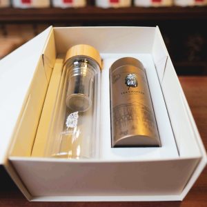 Glass Infuser Bottle with Tea Bundle - Box Set 2 GlassInfuserBox01 Glass Infuser Bottle with Tea Bundle - Box Set